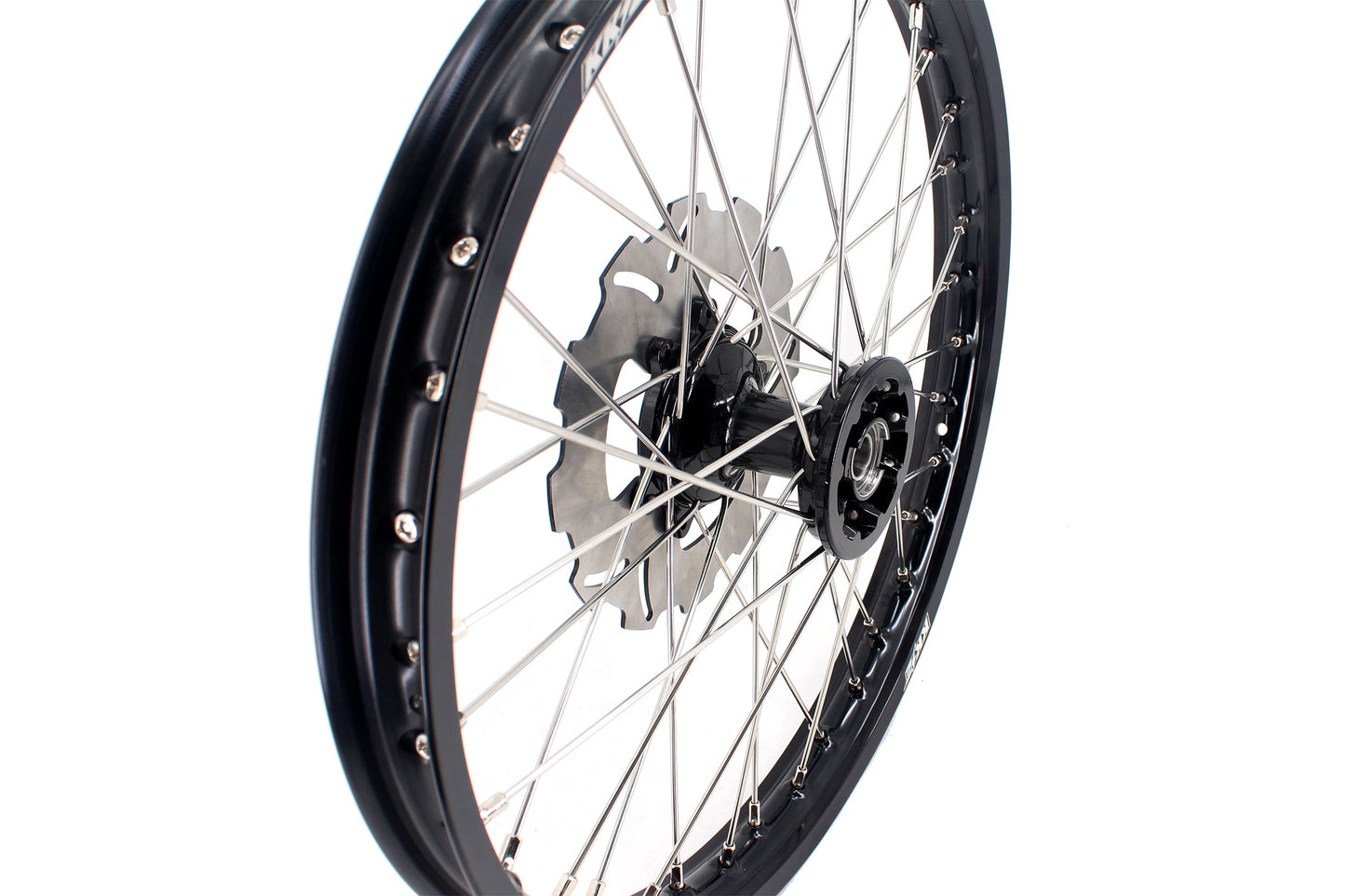 KKE 21 & 19 Casting MX Rims for Honda XR400R 96-04 XR600R 91-2000 240MM/220MM Disc Black&Black - Howling Moto