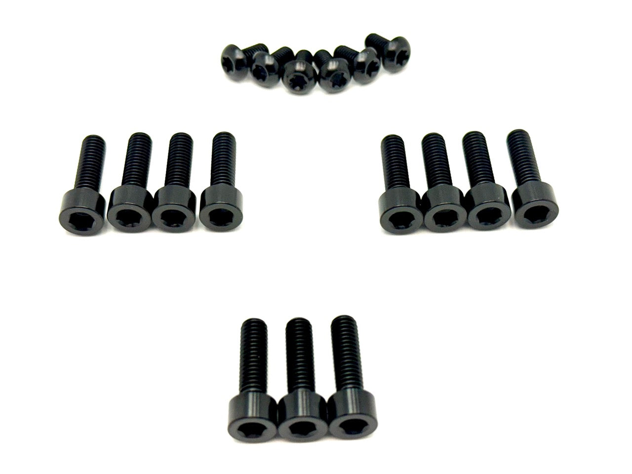 Titanium EXT Ferro Fork 11/17 Piece Bolt Kits - Howling Moto