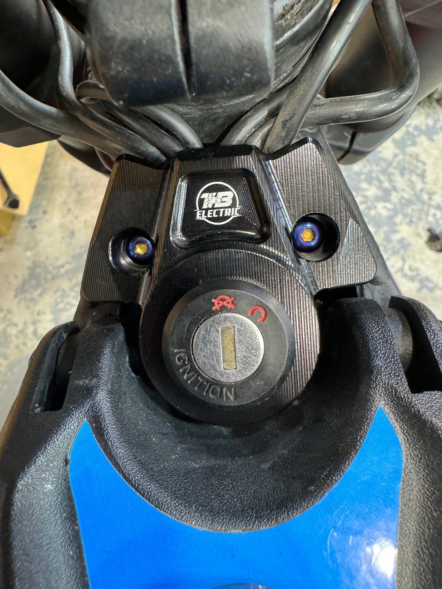 TB Talaria Sting Aluminum Key Ignition Cover - Howling Moto