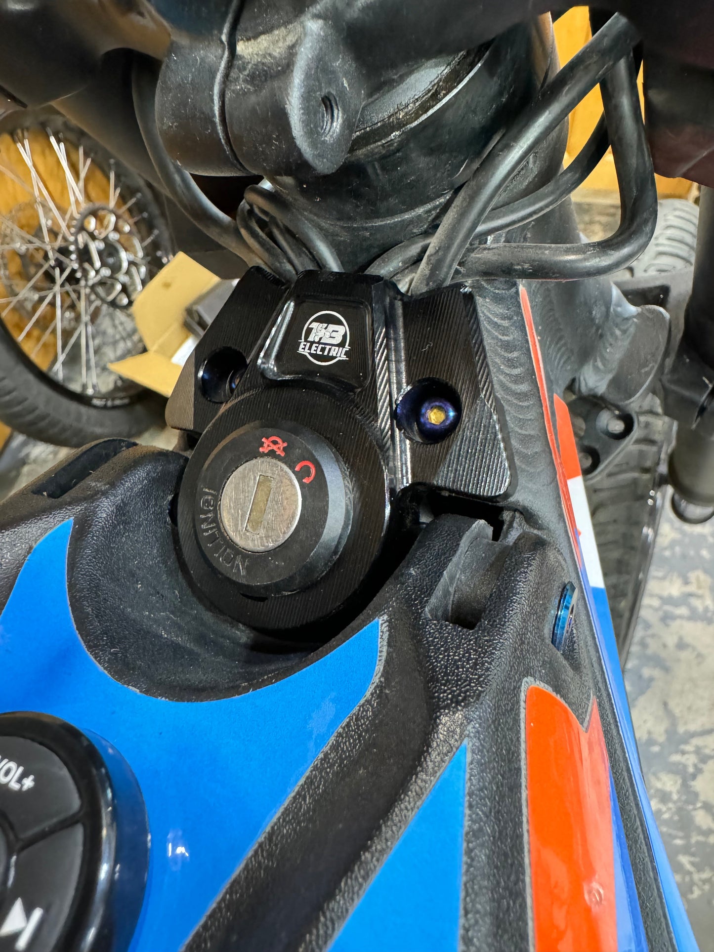 TB Talaria Sting Aluminum Key Ignition Cover - Howling Moto