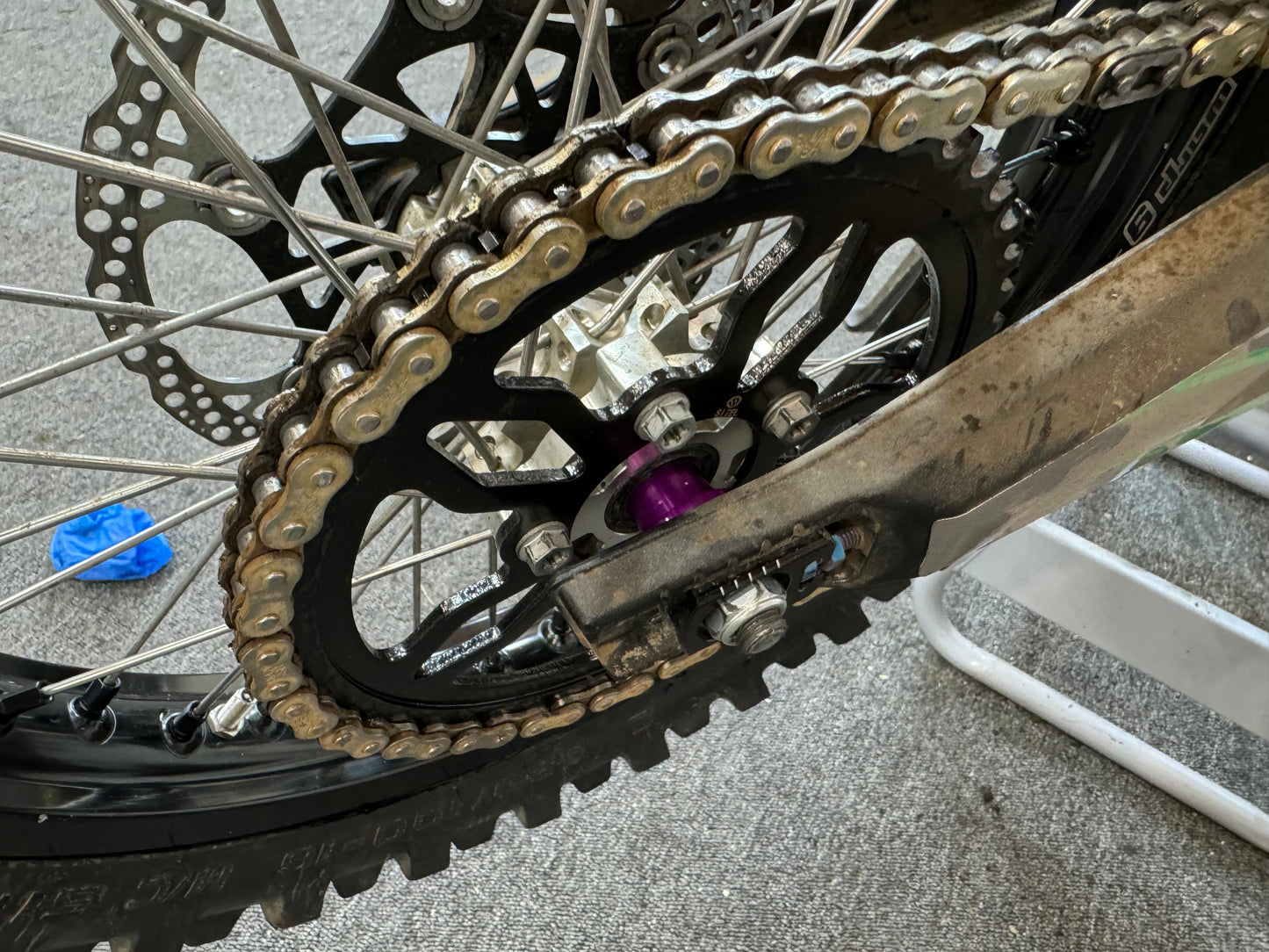 TB Colored Rear Axle Spacers - Howling Moto