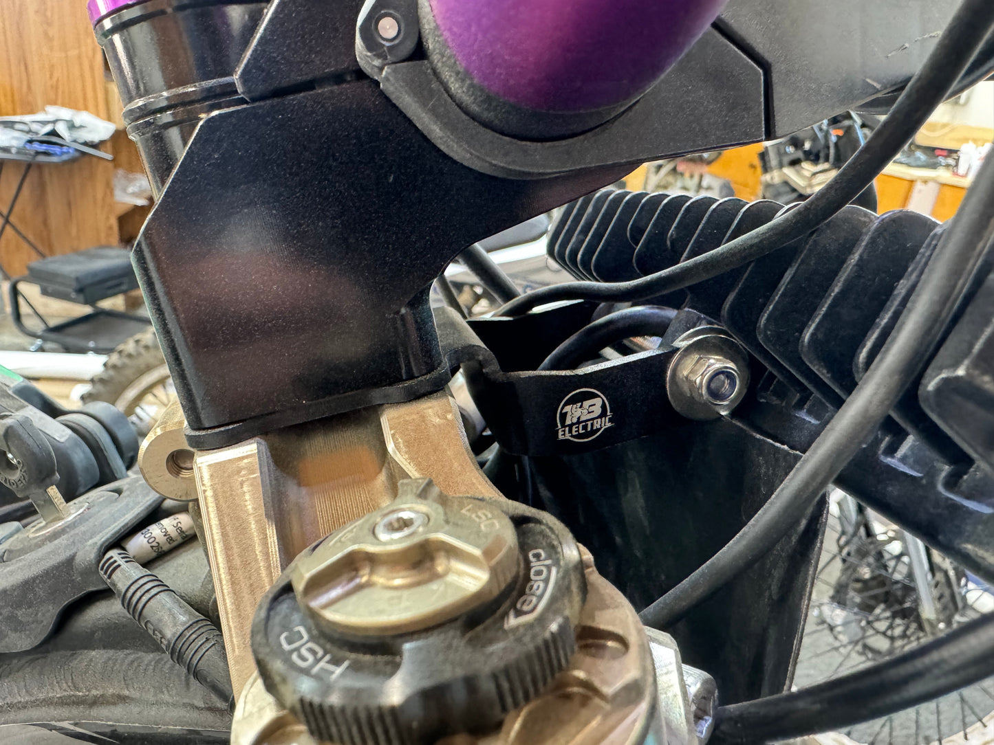 TB HeadLight Bracket - Howling Moto