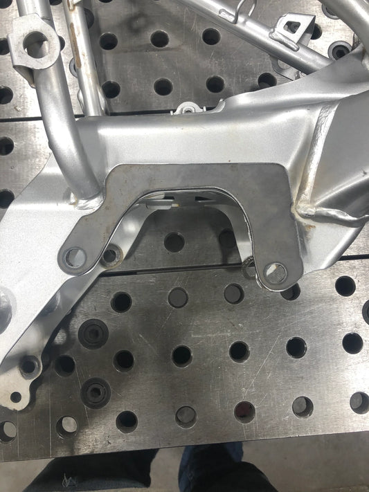 Kinetic MX CRF110 Frame Gusset Kit - weld on frame brace - Howling Moto