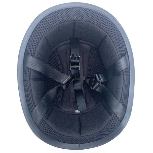 Interior view of AXEL OFF ROAD Kid's D.O.T. off-road trail helmet showing padding and strap details.
