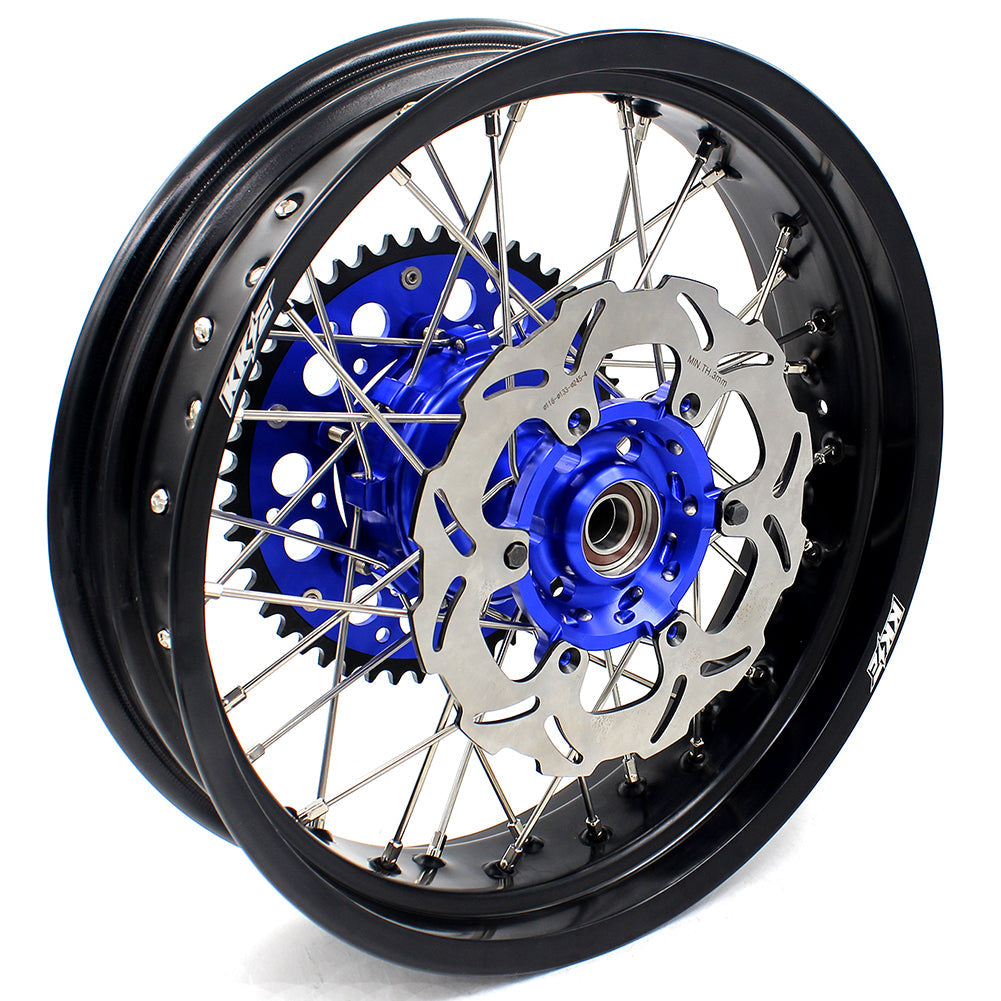 KKE 17 Inch CUSH Drive on Road Supermoto Wheels Rims For SUZUKI DRZ400SM 2005-2024 - Howling Moto