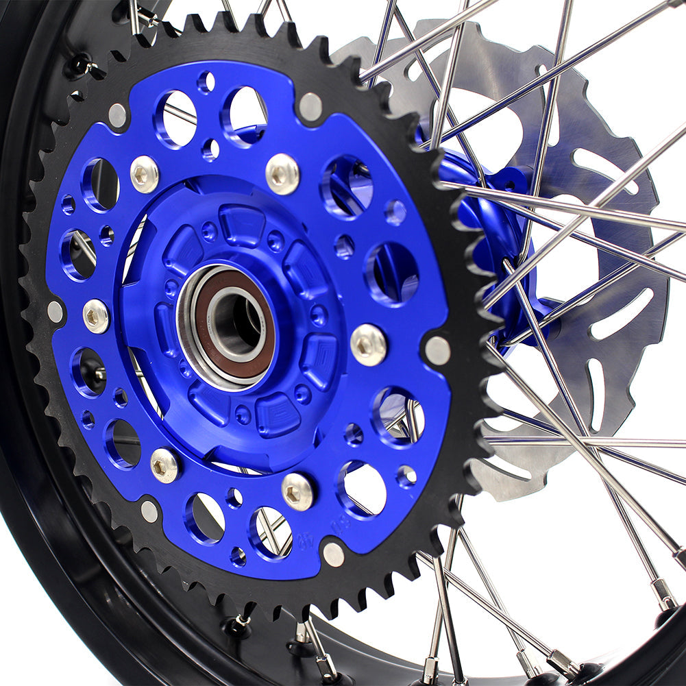 KKE 17 Inch CUSH Drive on Road Supermoto Wheels Rims For SUZUKI DRZ400SM 2005-2024 - Howling Moto