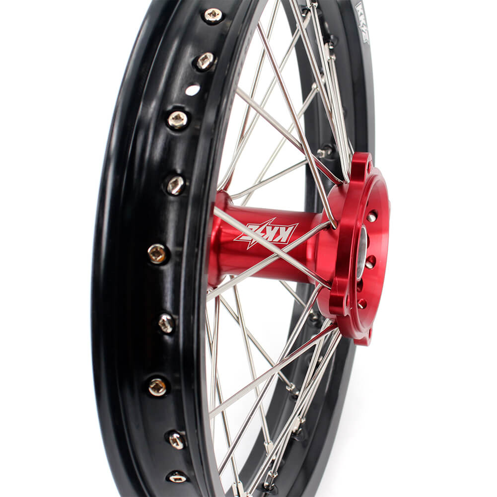 KKE 17/14 Kid's Wheels Rims for HONDA CRF150R CRF150RB 2007-2025 Mini Bike Red - Howling Moto