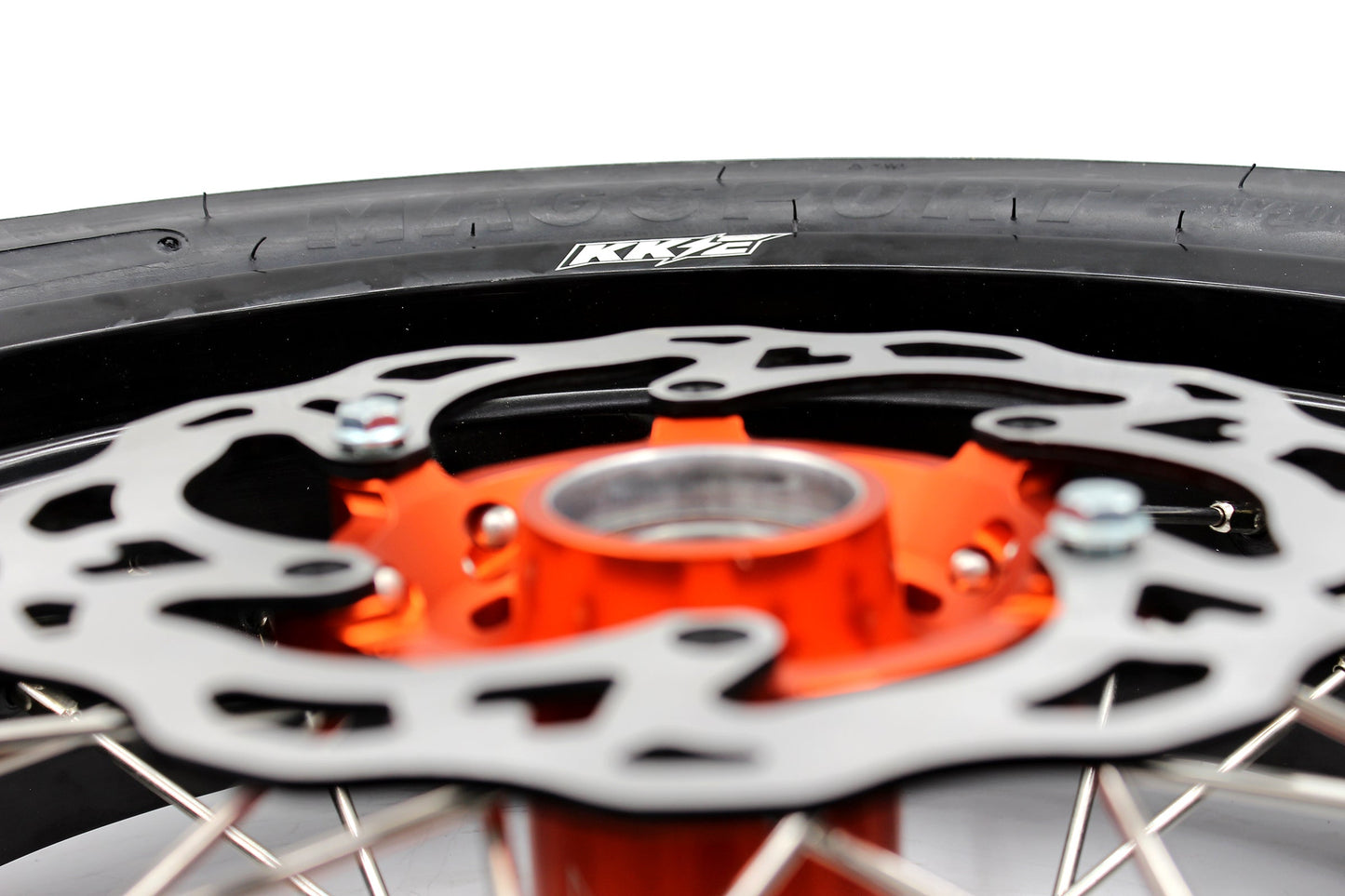 KKE 3.5/4.25*17Inch Supermoto Tires Wheels Fit KTM SX SX-F XC XC-F EXC EXC-W EXC-F 125-530CC 2003-2025