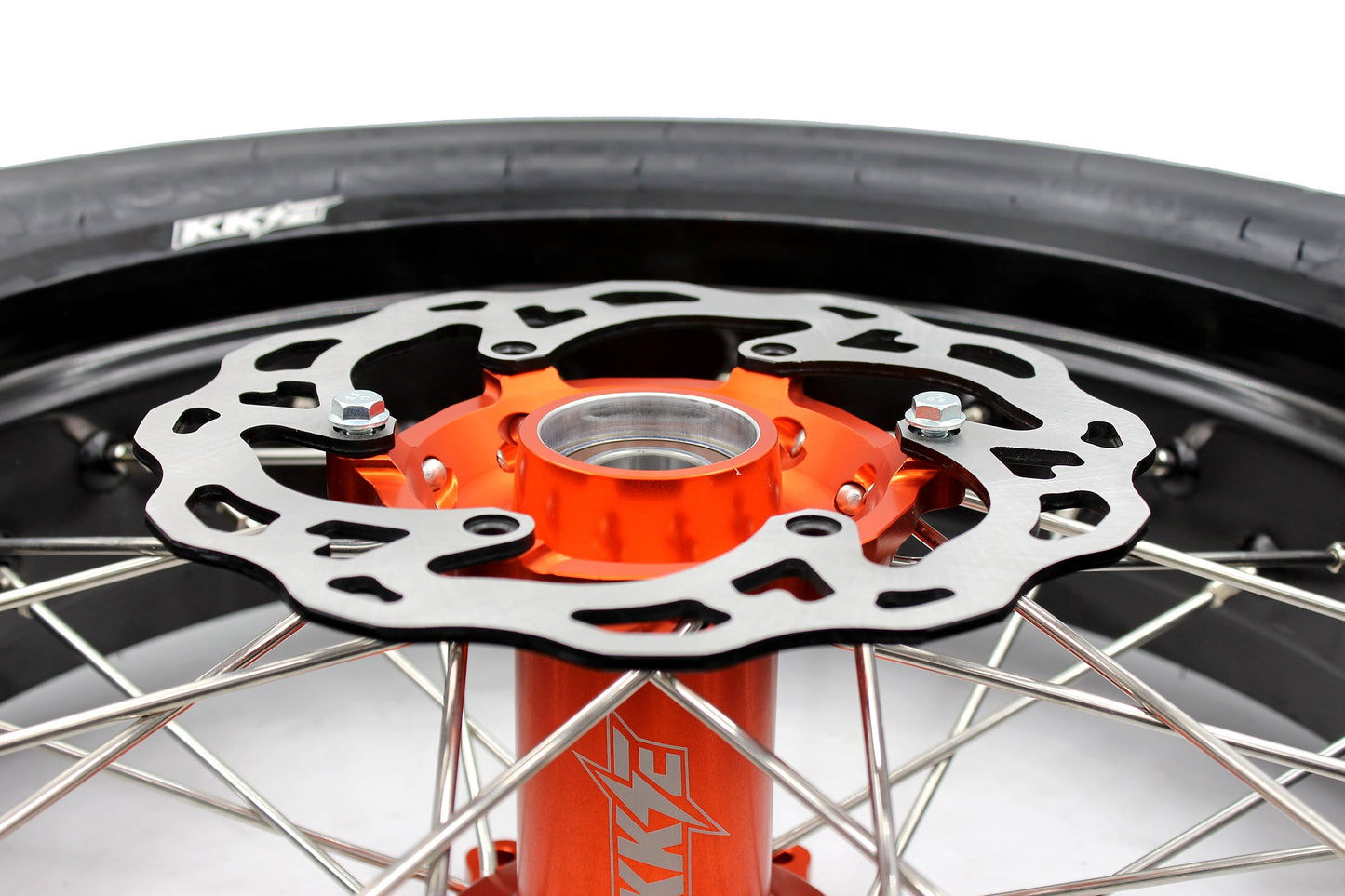KKE 3.5/4.25*17Inch Supermoto Tires Wheels Fit KTM SX SX-F XC XC-F EXC EXC-W EXC-F 125-530CC 2003-2025