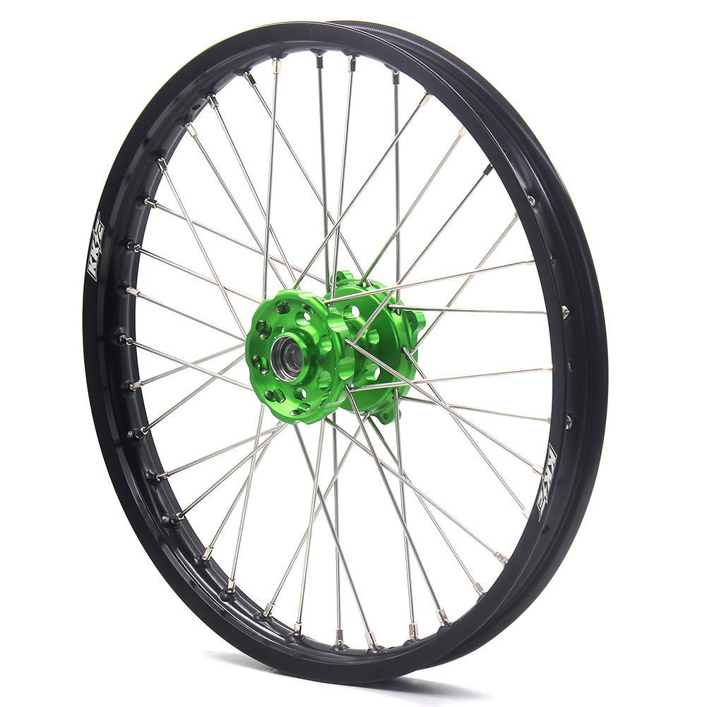 KKE 21" 19" Motorcycle Spoke Wheels Rims For KAWASAKI KX250F KX450F 2006-2014