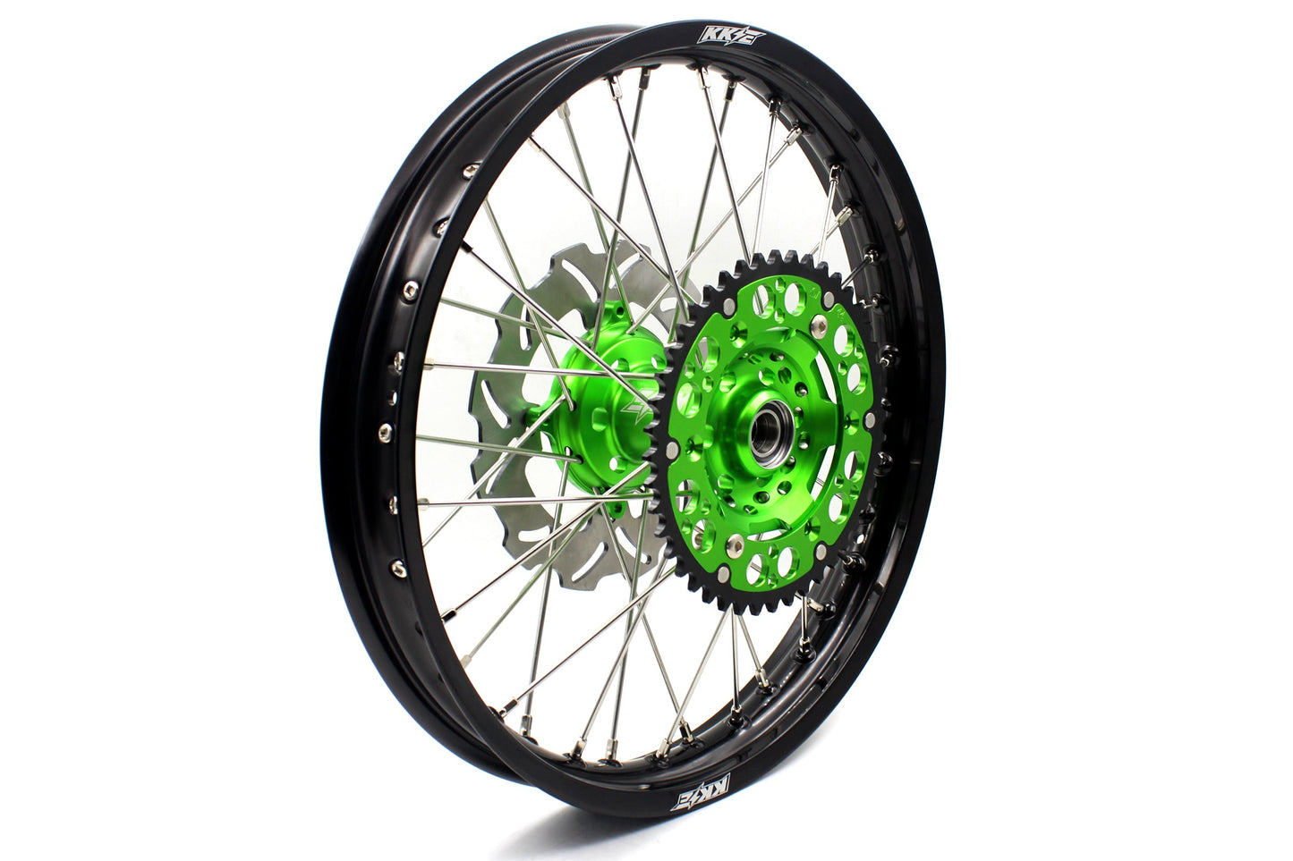 KKE 21" 19" Motorcycle Spoke Wheels Rims For KAWASAKI KX250F KX450F 2006-2014