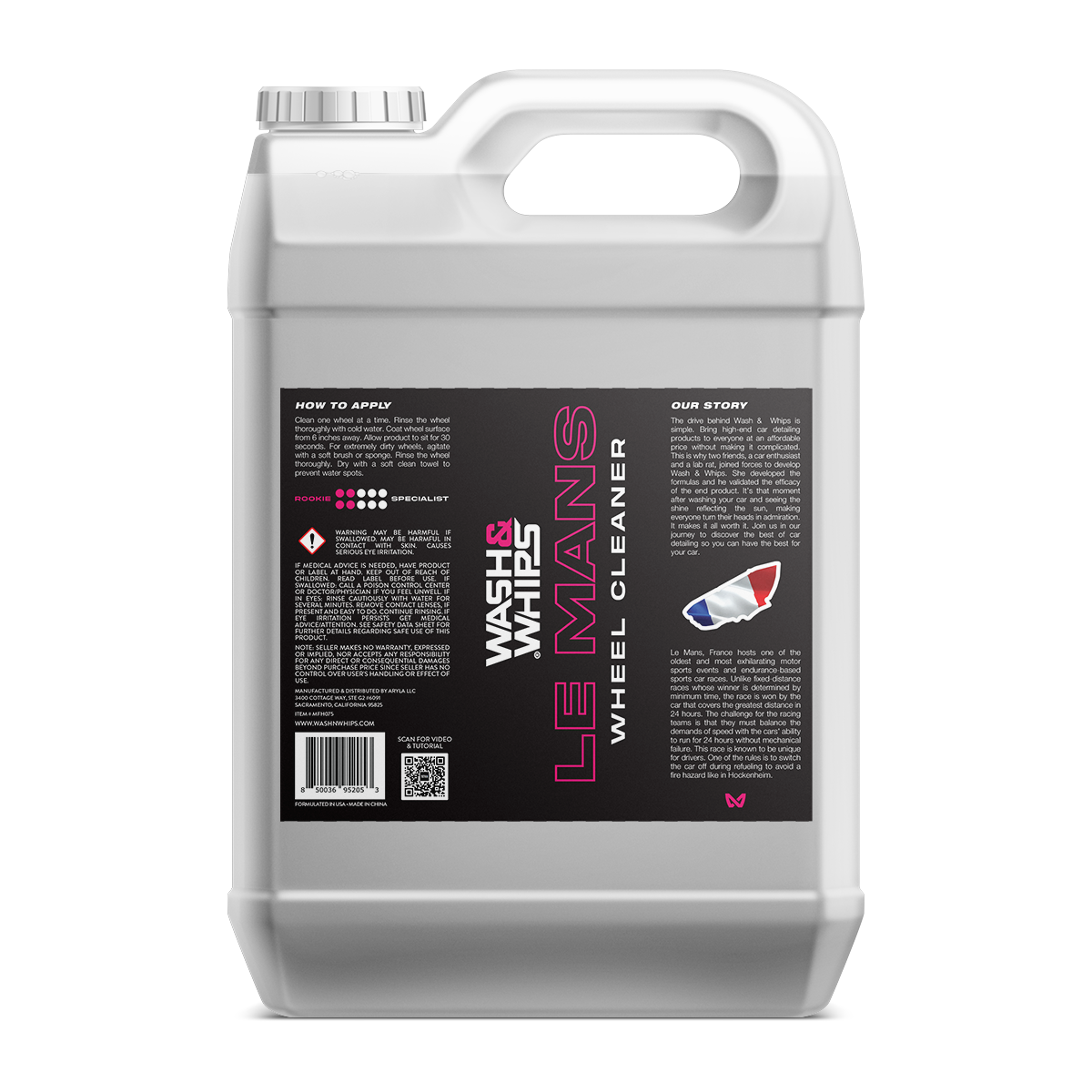 WASH&WHIPS Le Mans Wheel Cleaner - Howling Moto
