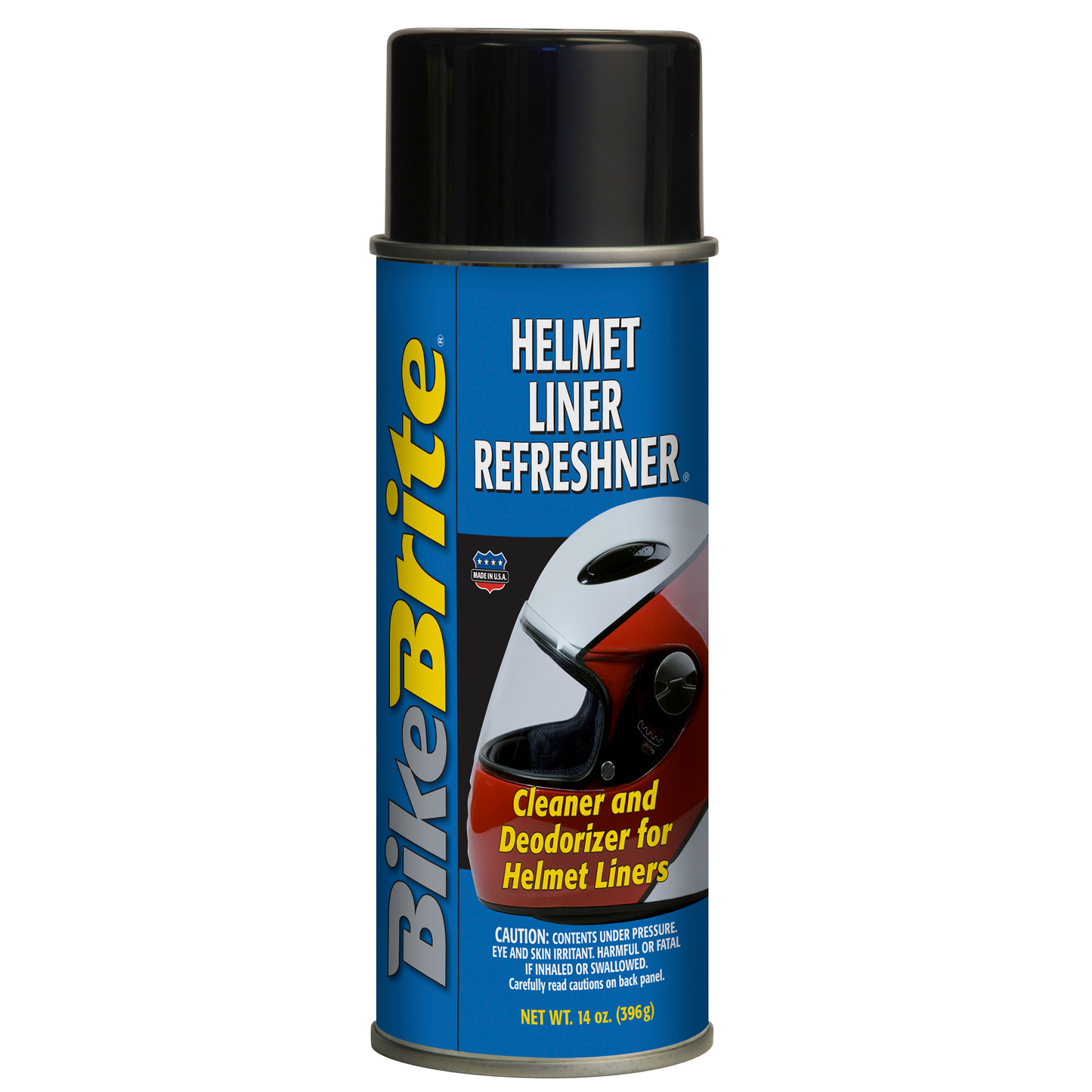 Bike Brite Online Helmet Liner Refreshner product image showing the packaging for helmet liner cleaning and freshening.