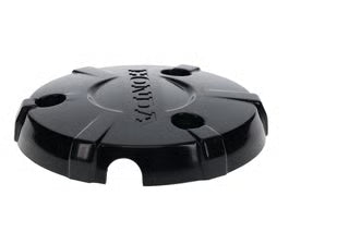 Honda OEM engine cover protector, model 11370-K26-B00 Grom, showing durable black plastic with mounting features.