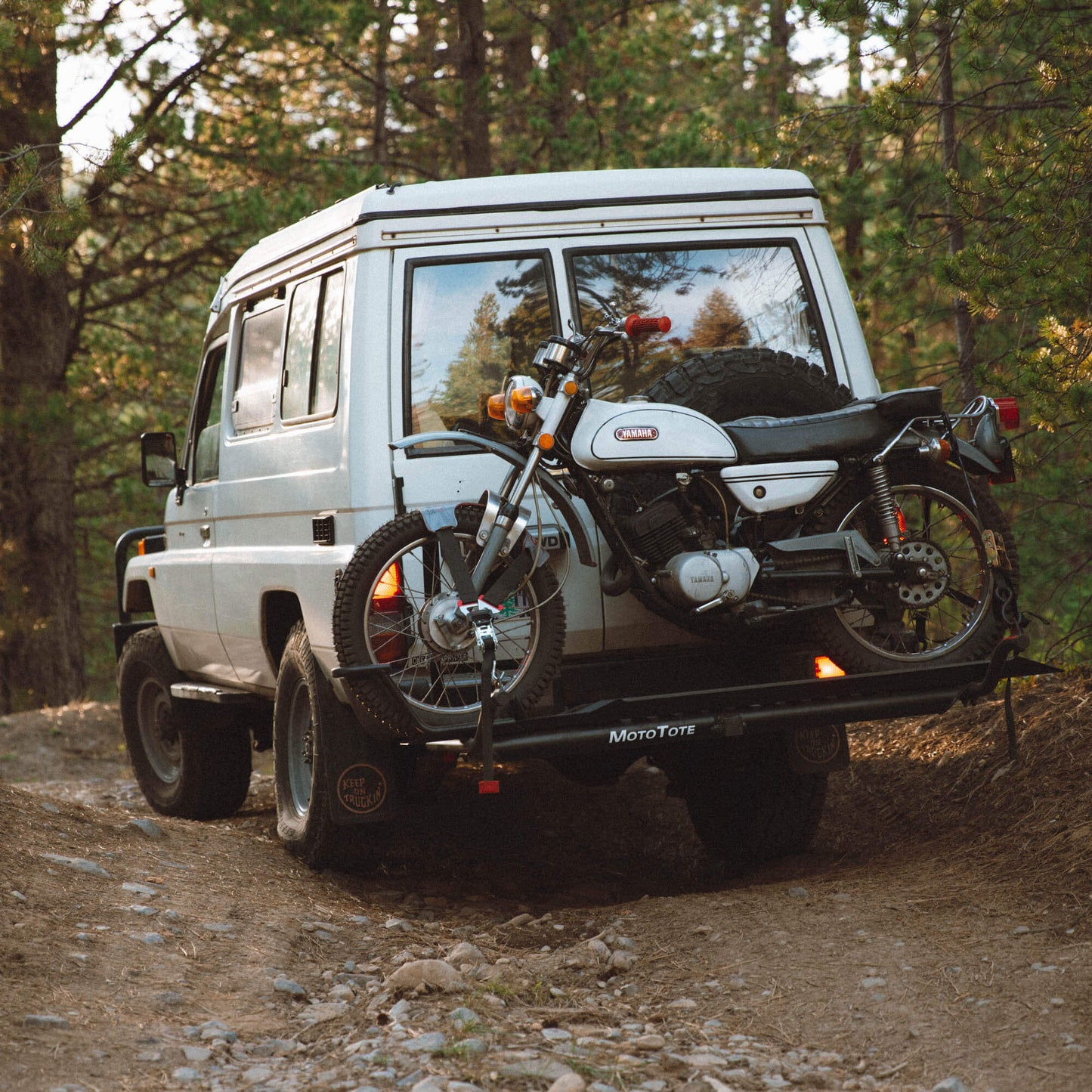 Max Motorcycle Hitch Carrier - Howling Moto