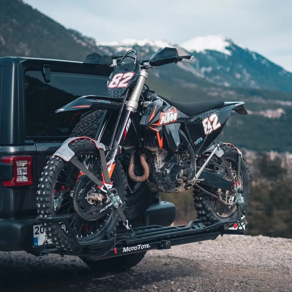 Max+ Motorcycle Hitch Carrier - Howling Moto