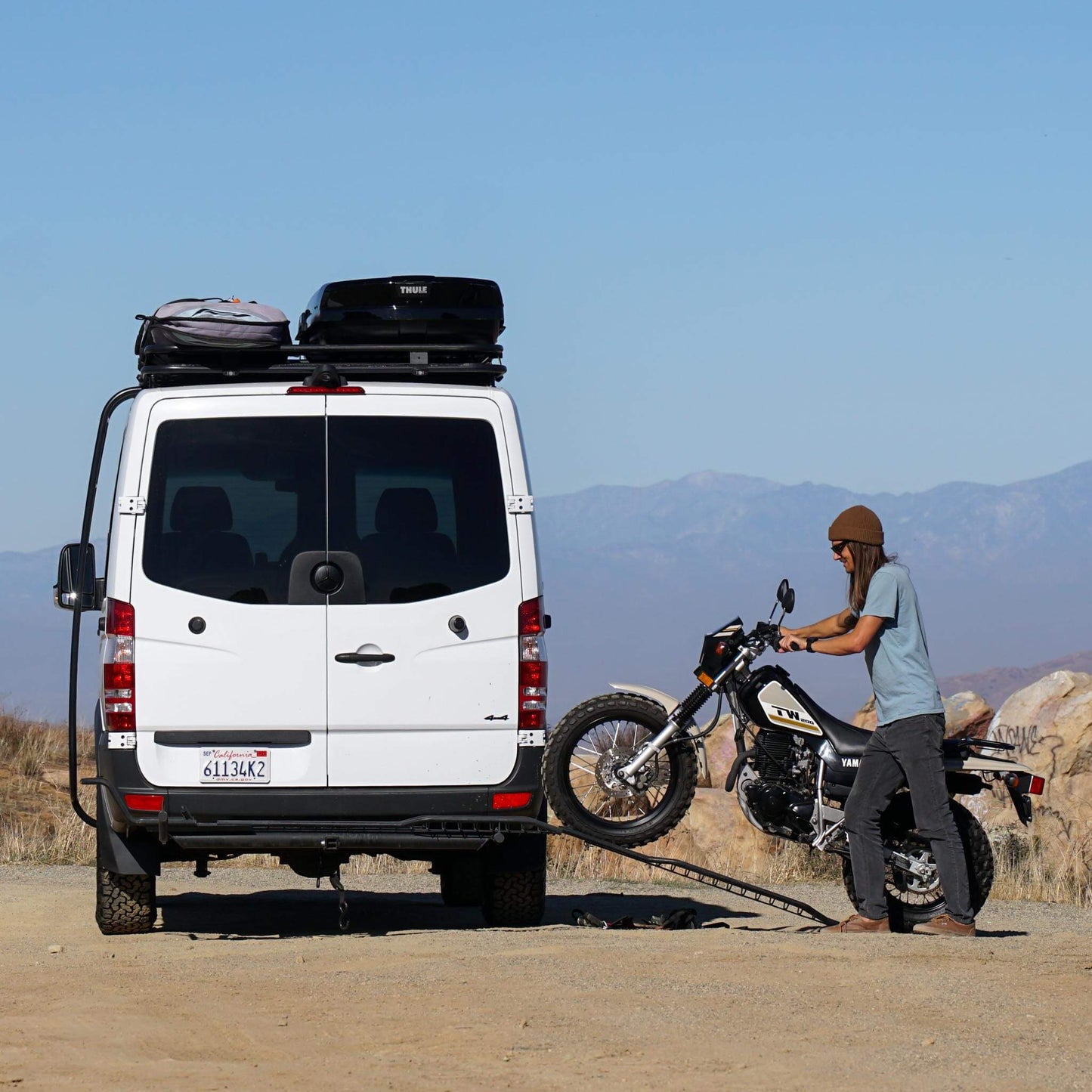 Sport Motorcycle Hitch Carrier - Howling Moto