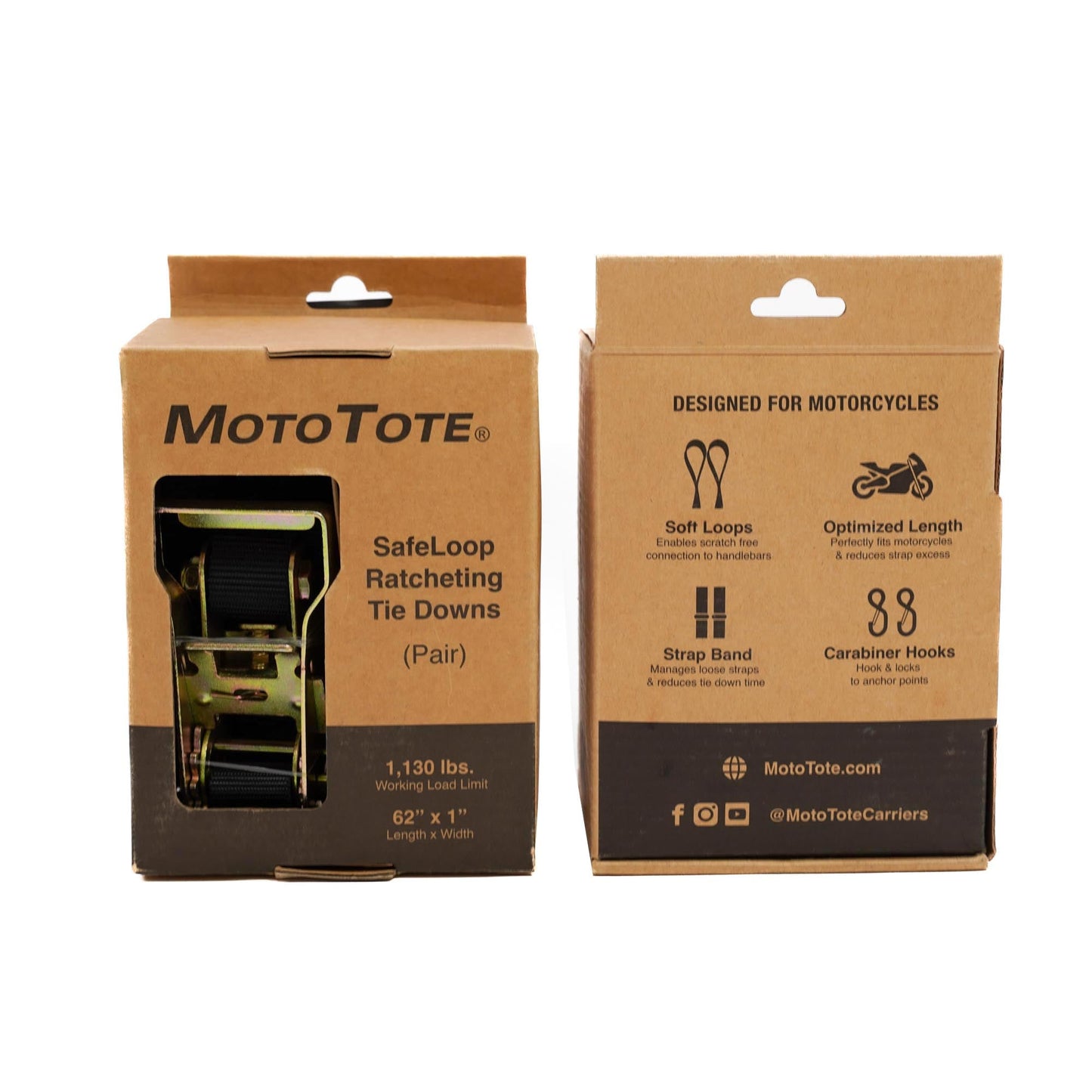 Universal Tie Down Bundle - Howling Moto