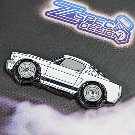ZSPEC Collector Lapel / Hat Pin - GT350 Mustang Wimbledon White - Howling Moto