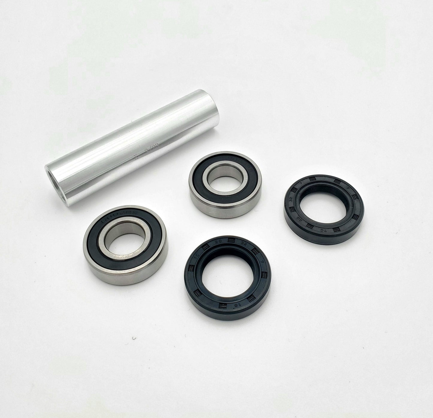 Warp 9 Hub Wheel Bearing Rebuild Kit for Surron Ultra Bee, Light Bee, Talaria MX3, MX4, and XXX electric dirt bikes.
