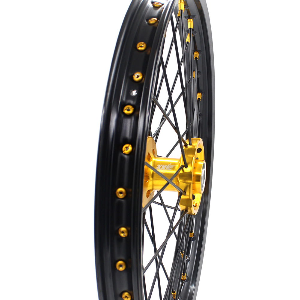 KKE 21 & 19 MX RM125 RM250 1996-2000 For SUZUKI Spoked Wheels Set - Howling Moto