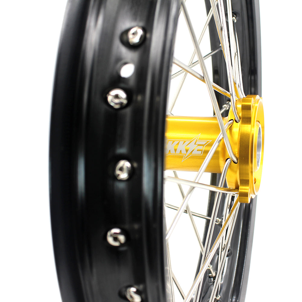 KKE 19 & 16 RM80 RM85 1993-2023 Kids Wheels for Suzuki Gold Hub - Howling Moto
