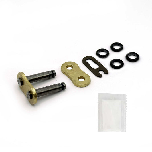 428MX O-Ring Gold Chain Master Link - Howling Moto