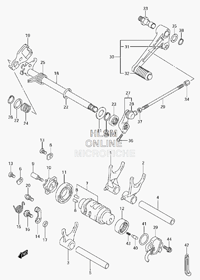 Gear Shifter Circlip - Howling Moto