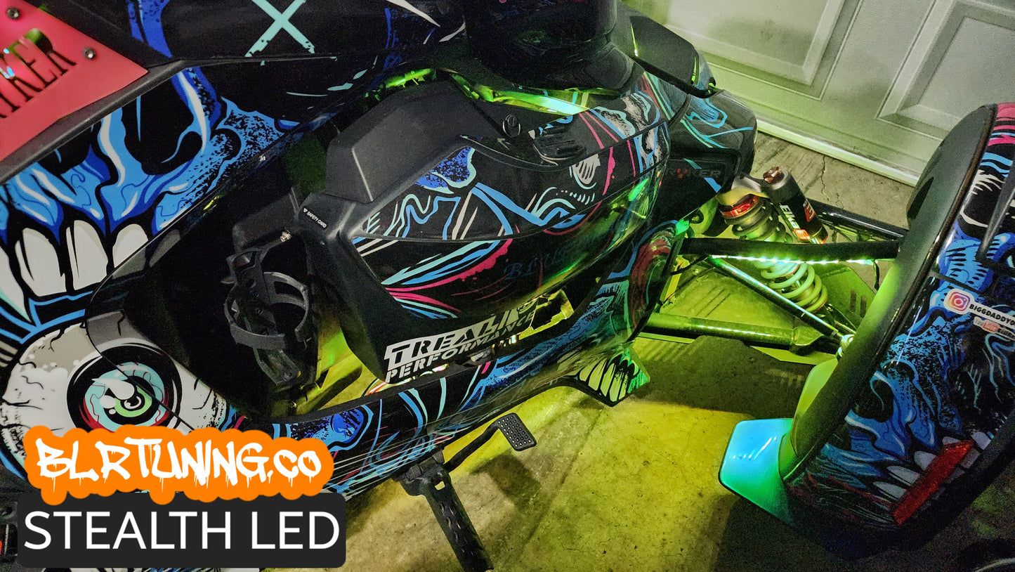 STEALTH LED 5 INCH ADD-ON KIT - Howling Moto