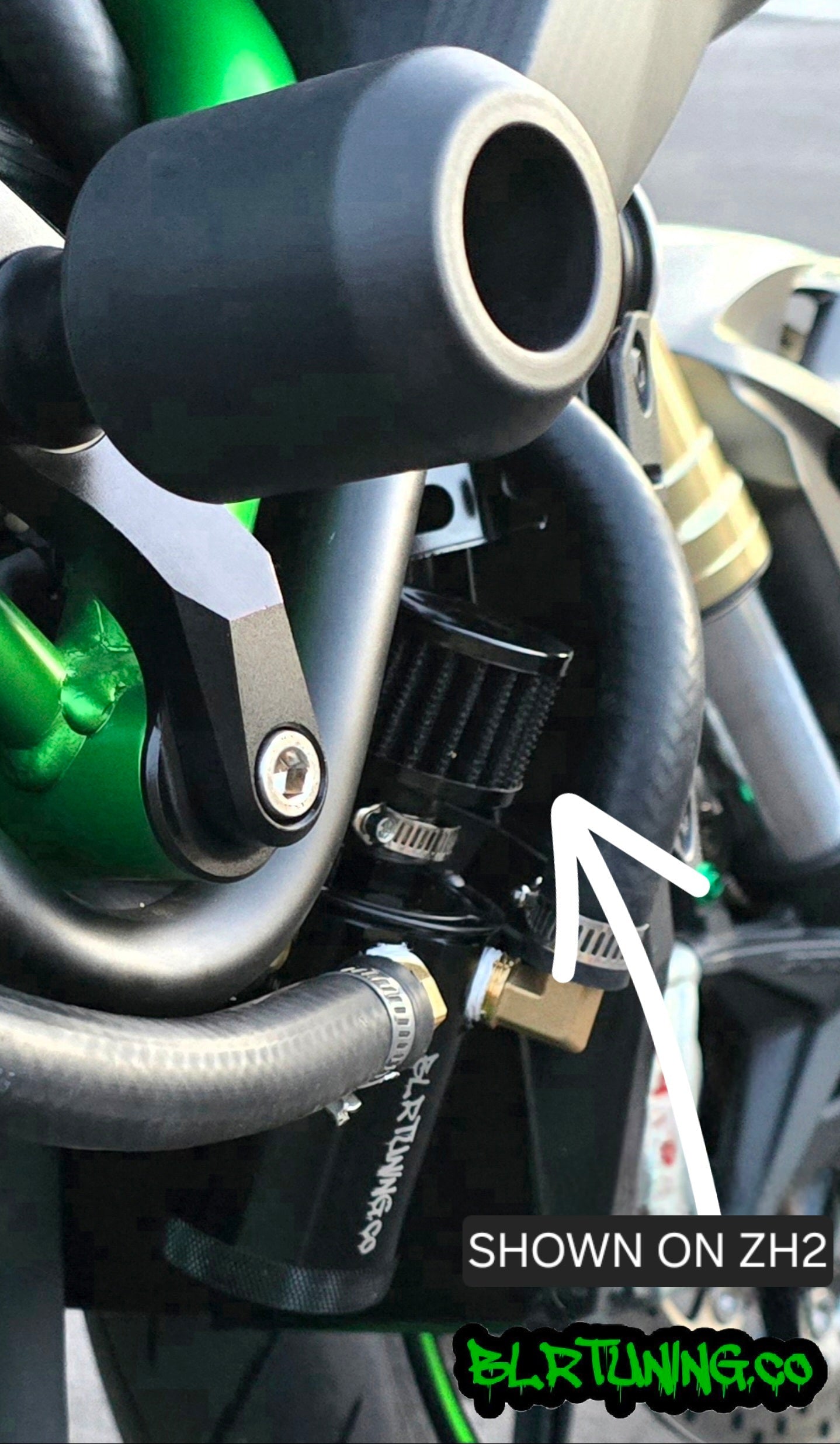 3 Port Catch Can Filter & Fitting replacement Kit by BLR TUNING - Howling Moto