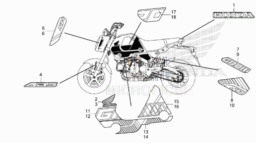 Honda Mark b, r. (type1) - Howling Moto