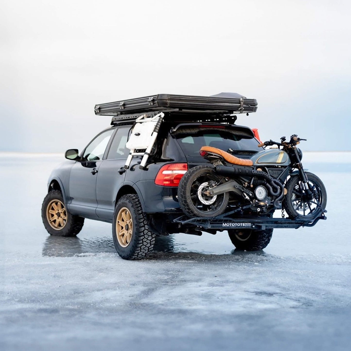 Sport Motorcycle Hitch Carrier - Howling Moto