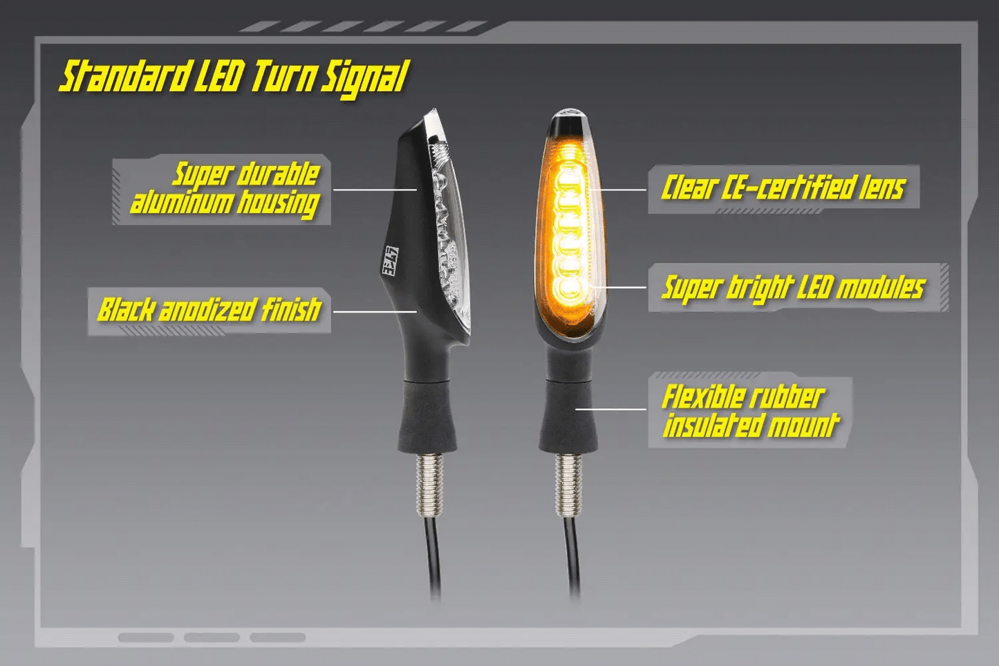 Yoshimura LED REAR TURN SIGNAL KIT - Howling Moto
