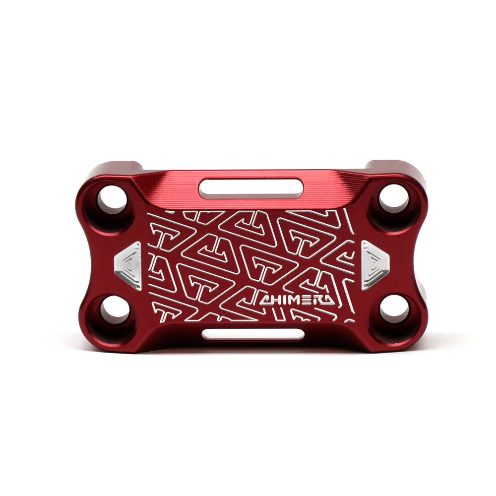 Chimera 7/8" Billet "CA" Handlebar Top Clamp Honda Grom & Monkey Trail 125 (All Years) - Howling Moto