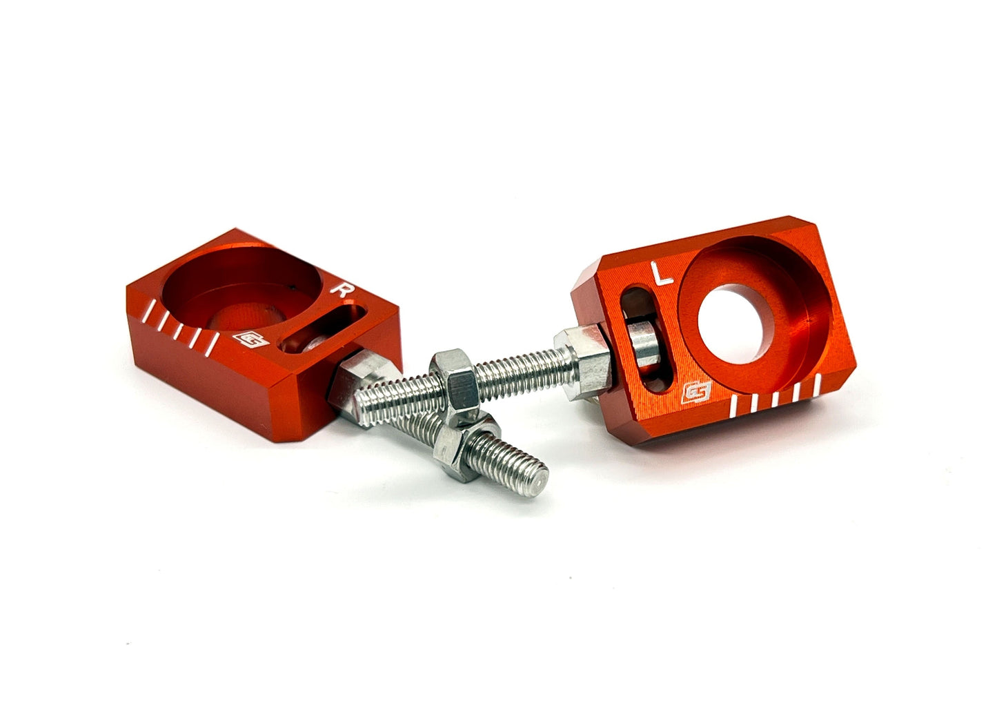 GritShift Aluminum Axle Block Chain Adjuster for Sur Ron LBX, Segway X160 & X260 - Howling Moto