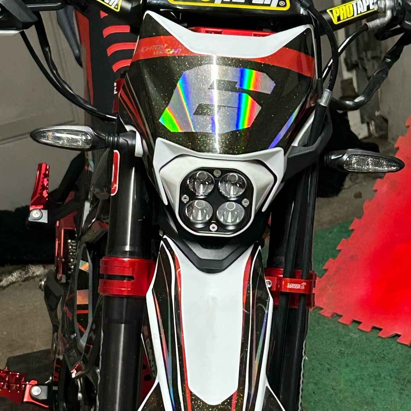 Surron Ultra Bee Headlight upgrade - Howling Moto
