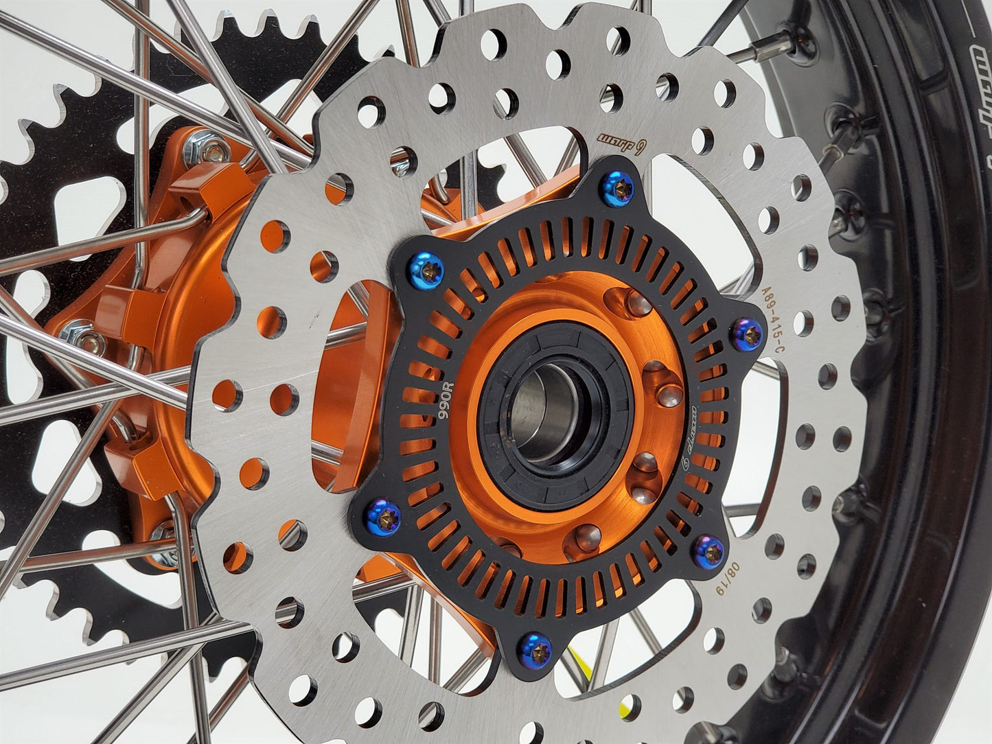 Warp 9 Titanium Rotor Bolt Kit - Howling Moto
