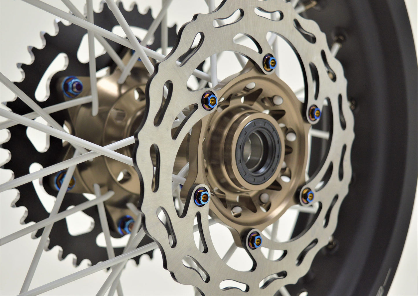 Warp 9 Titanium Rotor Bolt Kit - Howling Moto