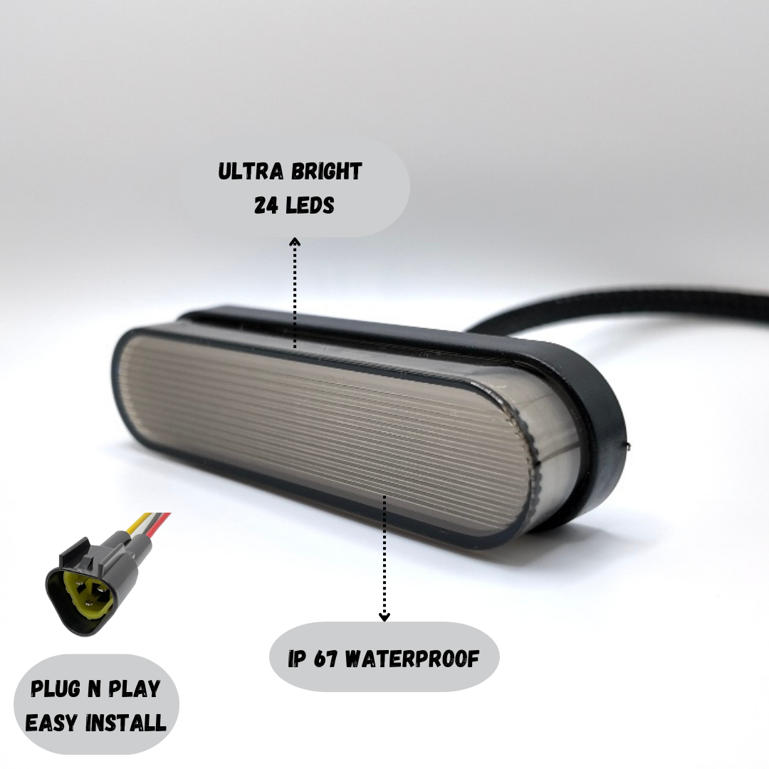 Cyber Talaria MX4/MX5 V2 Project9 tail light with bright LED indicators and sleek design for mountain bikes.