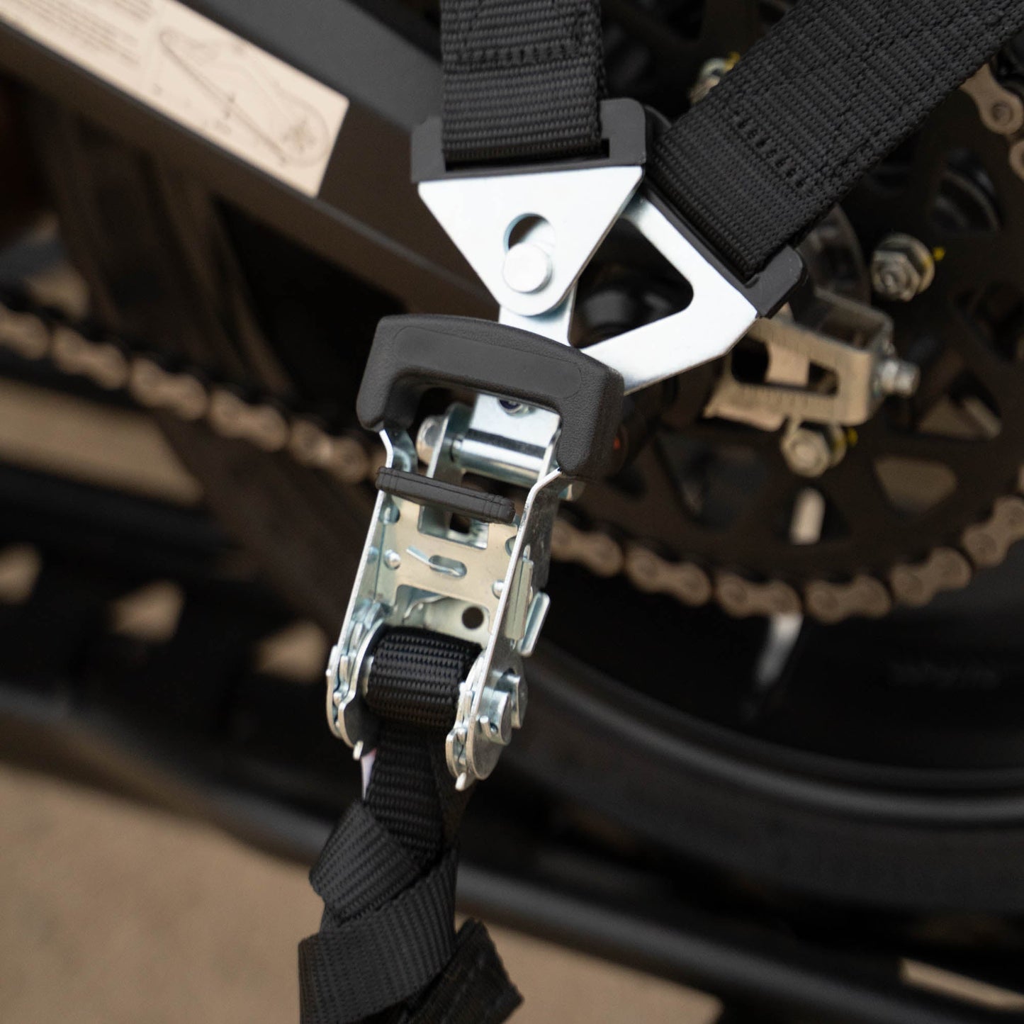 TireSling Ratcheting Tie Down - Howling Moto