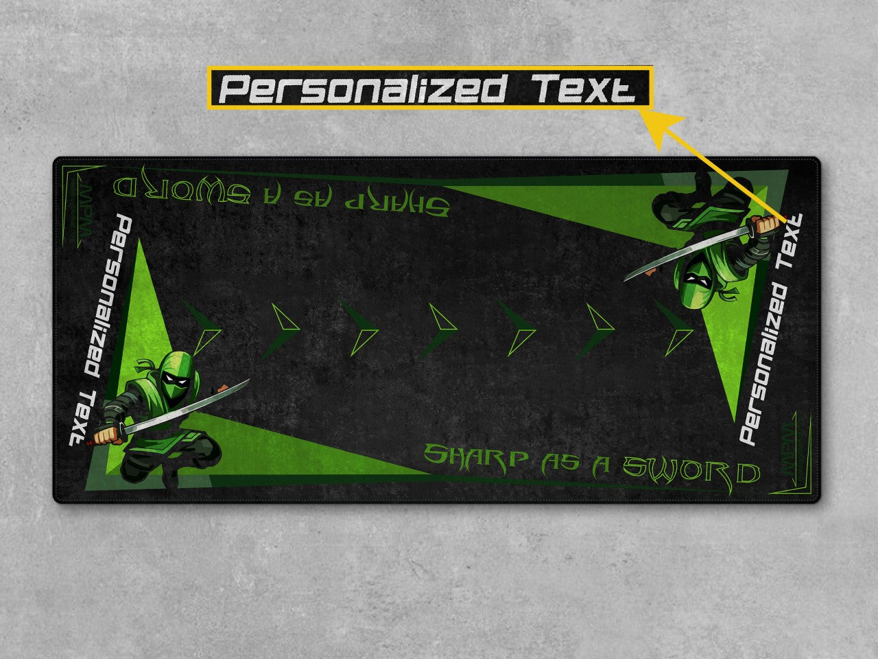 Motorcycle Mat for Kawasaki Ninja Motorcycle - U201 - Howling Moto