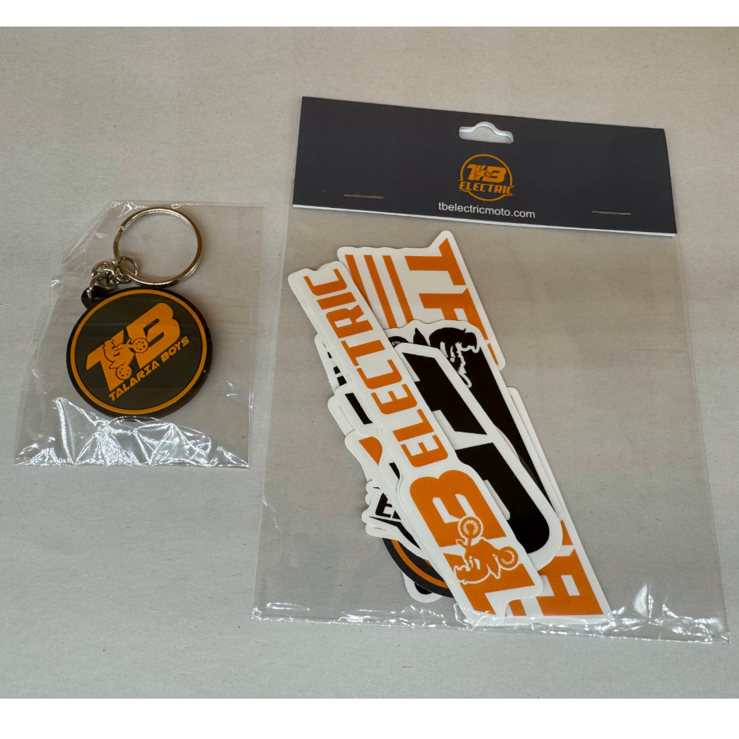 TB Keychain and Sticker Pack - Howling Moto