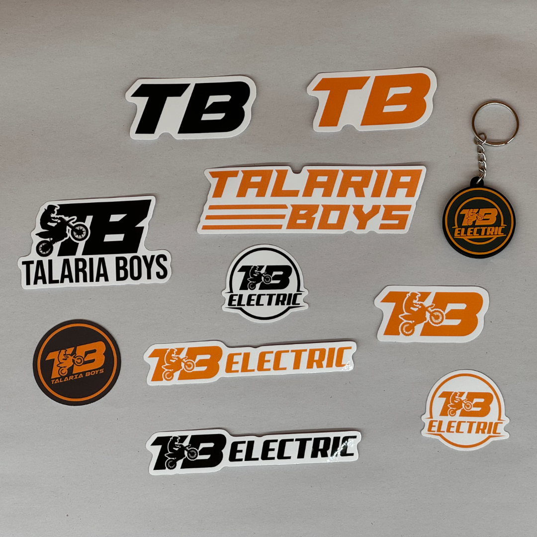 TB Keychain and Sticker Pack - Howling Moto