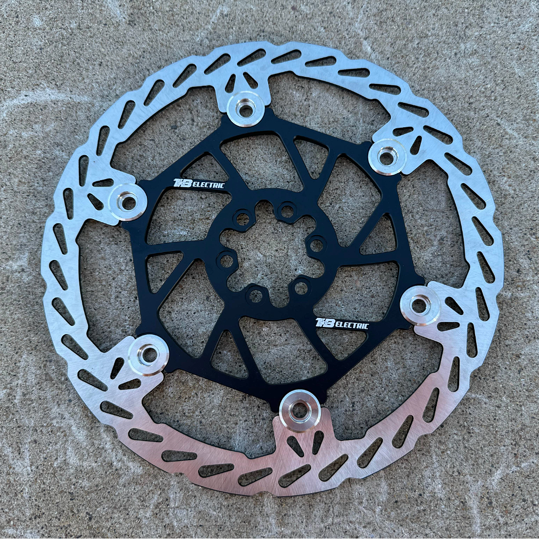 TB 220x2.3mm Floating Brake Rotor - Howling Moto