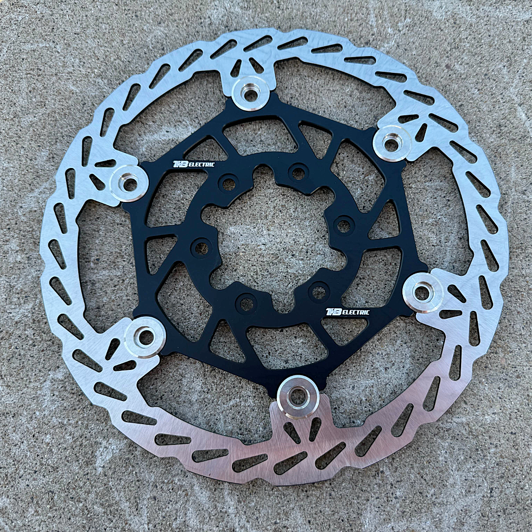 TB 220x2.3mm Floating Brake Rotor - Howling Moto
