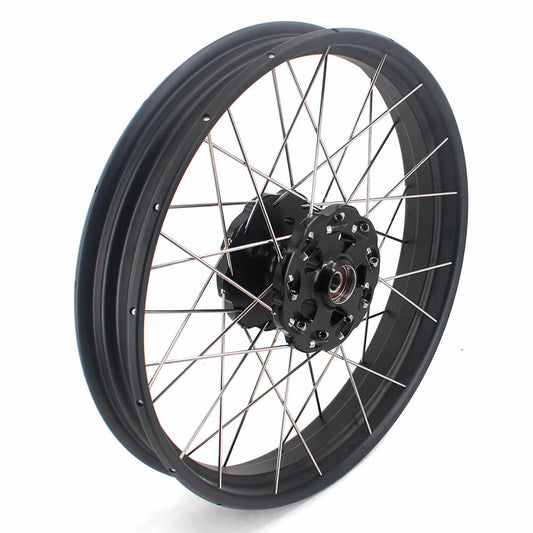 VMX 2.5*19 & 4.25*17 Tubeless Wheels Set Fit For Honda CB500X 2019-2021 Black Hub & Rim - Howling Moto