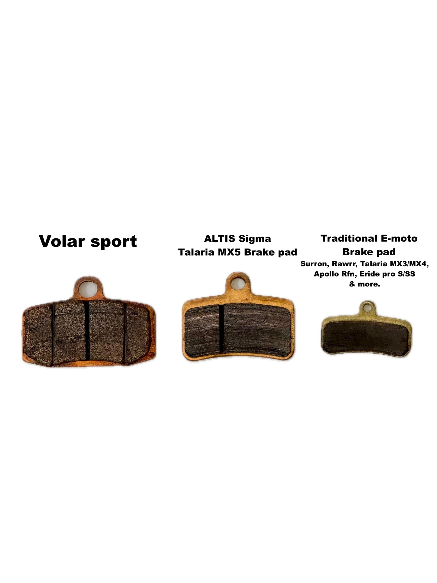 Volar Sport | Brake pads For 4 piston 85MM Volar sport brakes - Howling Moto