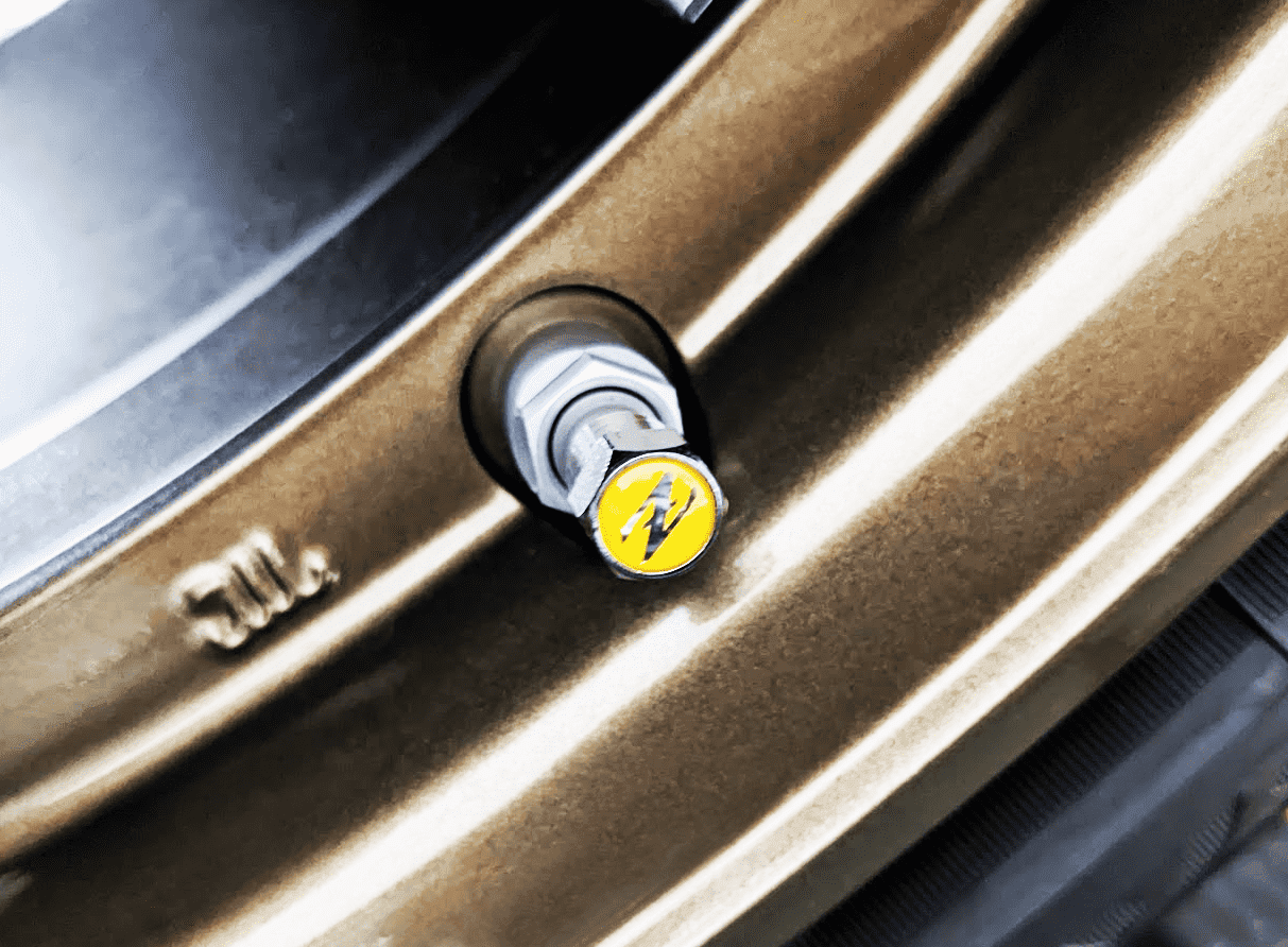 ZSPEC Valve Stem Tire Caps, Style: '23+ Nissan Z RZ34 Black/Blue/Red/Yellow - Howling Moto