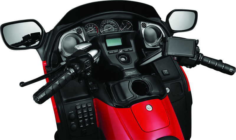 Kuryakyn, Kuryakyn Glove Box Cubby for 2012-2017 Honda Gold Wing F6B in Gloss Black