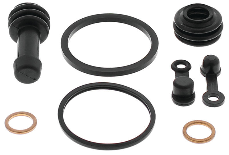 QuadBoss Polaris General XP 1000 EPS front caliper rebuild kit with brake components and hardware for maintenance.
